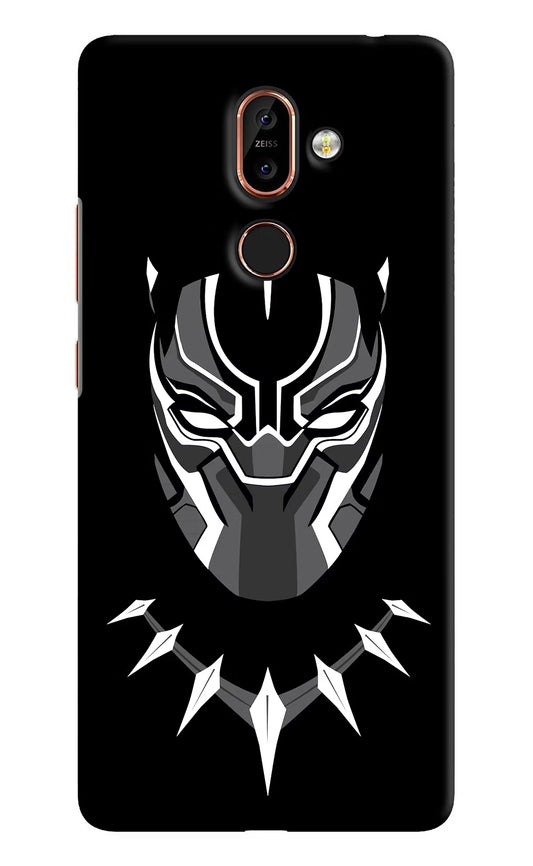 Black Panther Nokia 7 Plus Hard Case Back Cover by Casekaro
