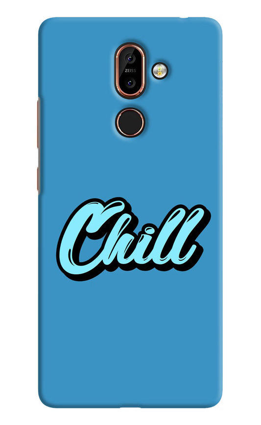 Chill Nokia 7 Plus Hard Case Back Cover by Casekaro