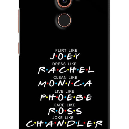 FRIENDS Character Nokia 7 Plus Hard Case Back Cover by Casekaro