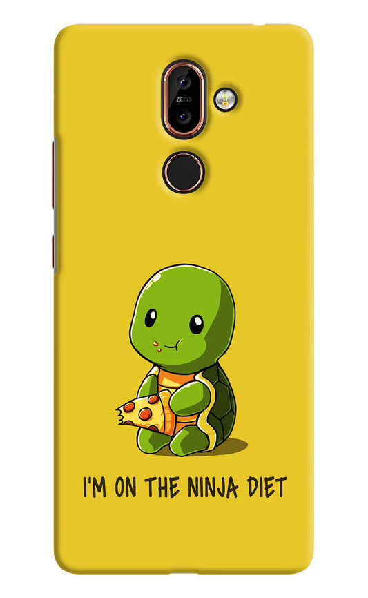 I'm on Ninja Diet Nokia 7 Plus Hard Case Back Cover by Casekaro