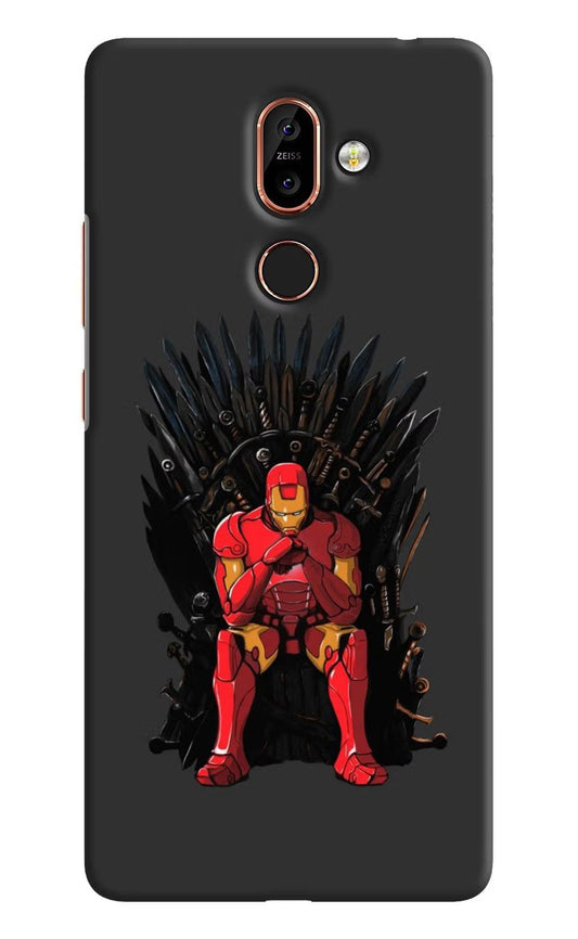 Ironman Throne Nokia 7 Plus Hard Case Back Cover by Casekaro