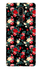 Rose Pattern Nokia 7 Plus Hard Case Back Cover by Casekaro