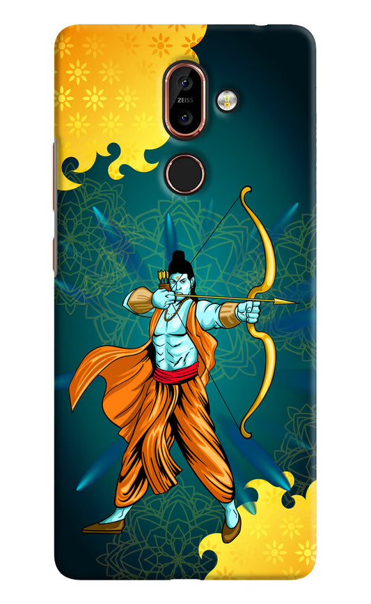 Lord Ram - 6 Nokia 7 Plus Hard Case Back Cover by Casekaro