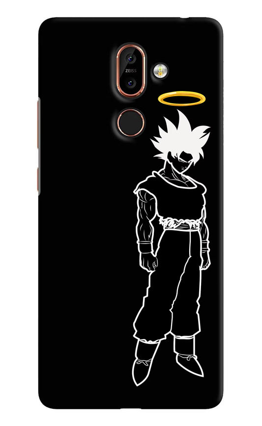 DBS Character Nokia 7 Plus Hard Case Back Cover by Casekaro