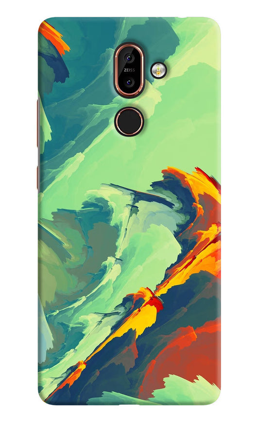 Paint Art Nokia 7 Plus Hard Case Back Cover by Casekaro