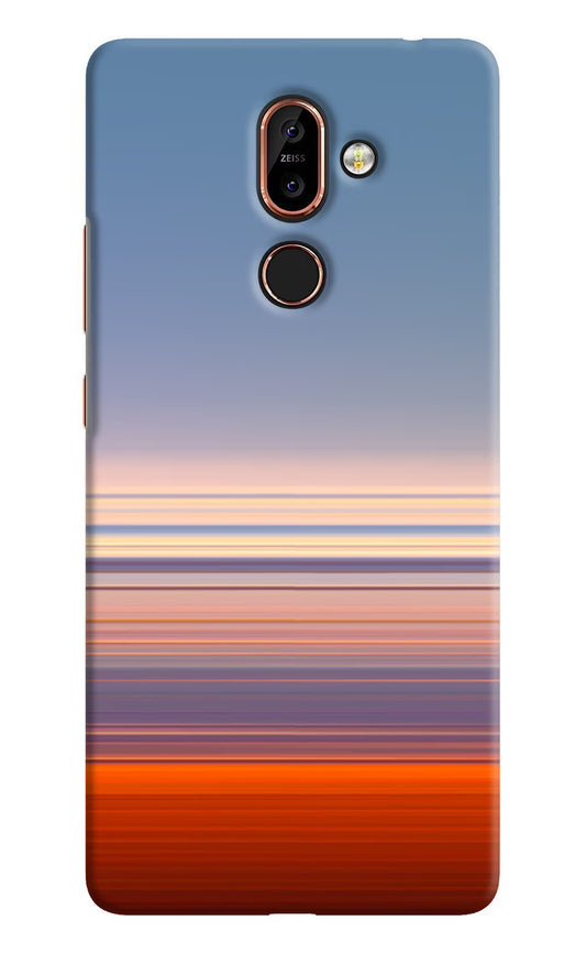Morning Colors Nokia 7 Plus Hard Case Back Cover by Casekaro