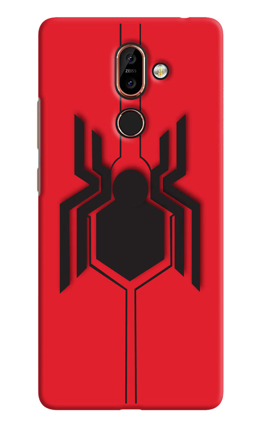 Spider Nokia 7 Plus Back Cover, Hard case