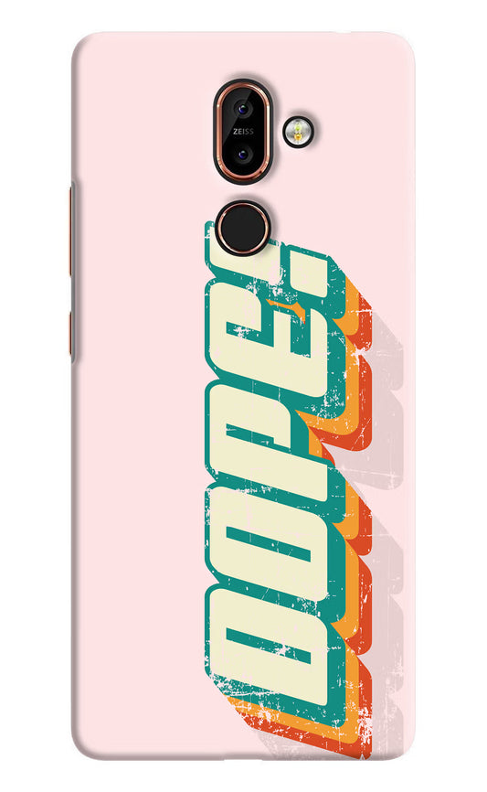 Dope Nokia 7 Plus Hard Case Back Cover by Casekaro