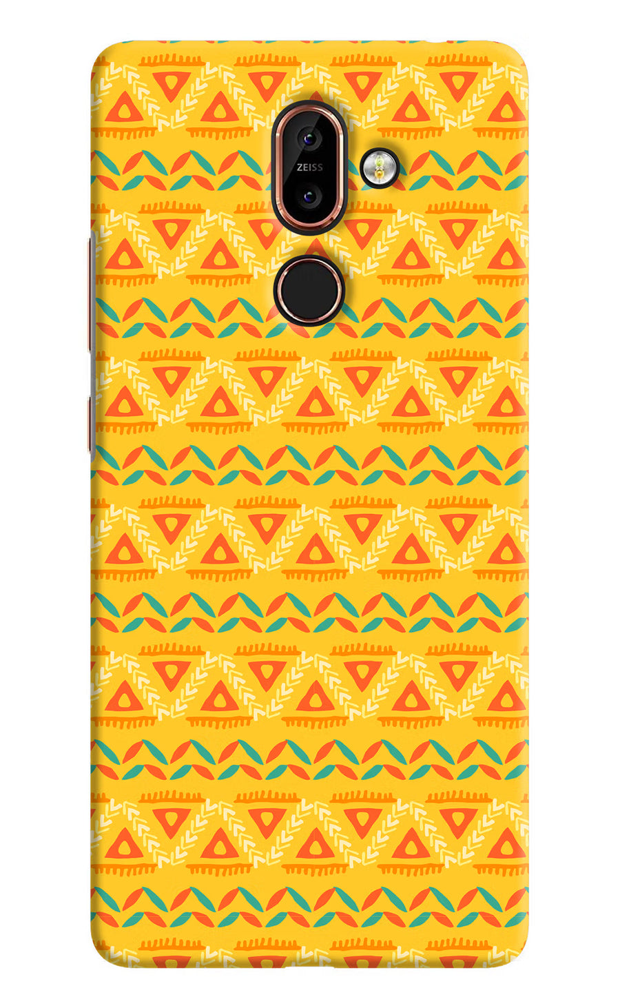 Tribal Pattern Nokia 7 Plus Back Cover, Hard case