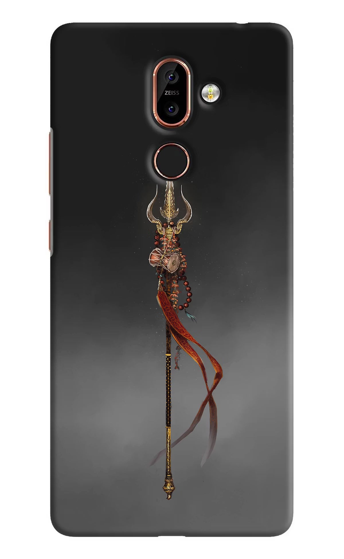 Shiv Trishul Nokia 7 Plus Hard Case Back Cover by Casekaro