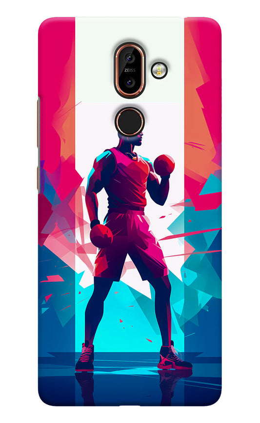 Champion Fighter (AI Generated) Nokia 7 Plus Back Cover