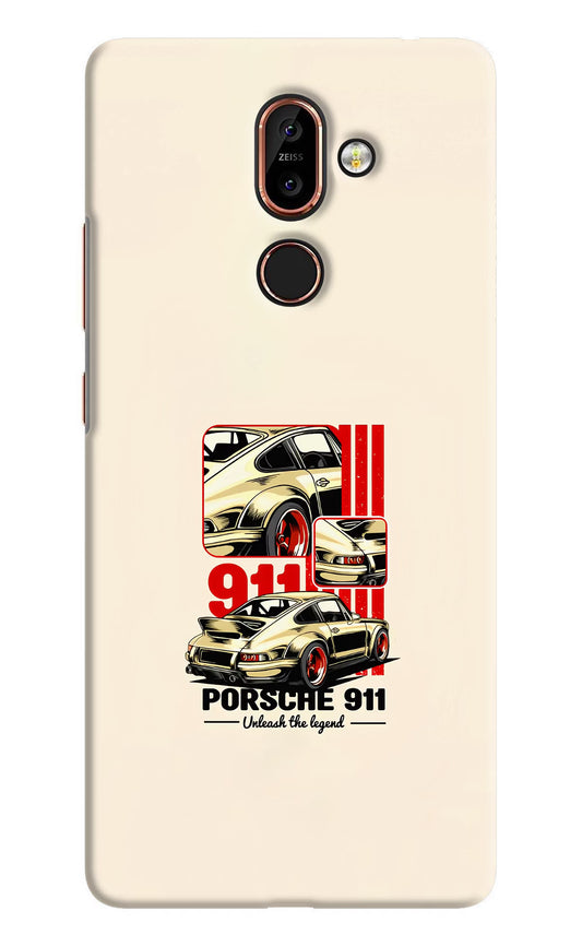 Classic Porsche 911 Nokia 7 Plus Hard Case Back Cover by Casekaro