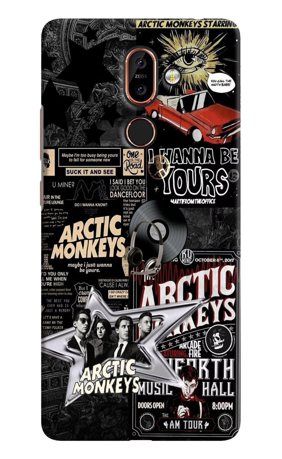 Arctic Monkeys Nokia 7 Plus Back Cover, Hard case
