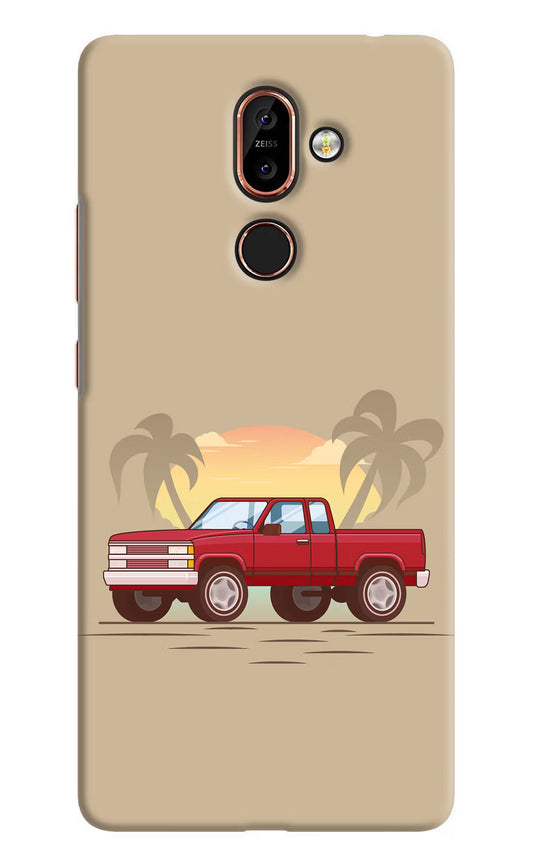 Desert Classic Drive Nokia 7 Plus Hard Case Back Cover by Casekaro