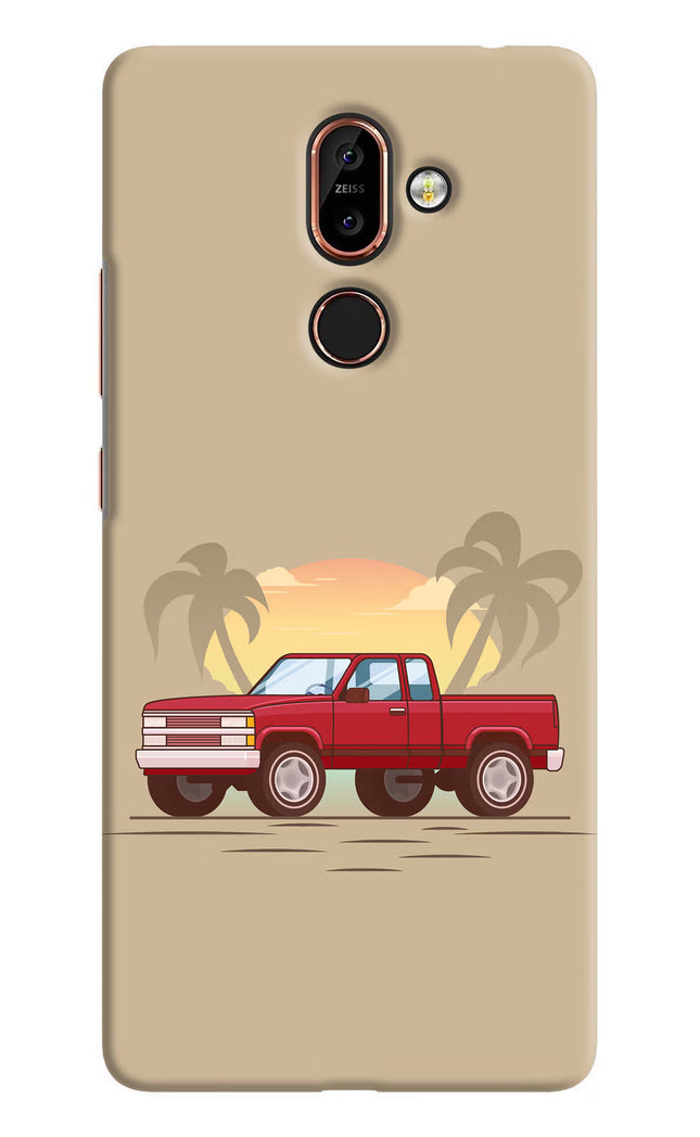 Desert Classic Drive Nokia 7 Plus Hard Case Back Cover by Casekaro