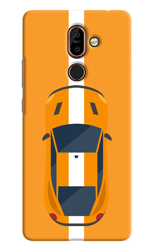 Highway Pursuit Nokia 7 Plus Hard Case Back Cover by Casekaro