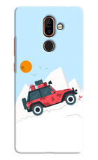 Mountain Trail Beast Nokia 7 Plus Hard Case Back Cover by Casekaro