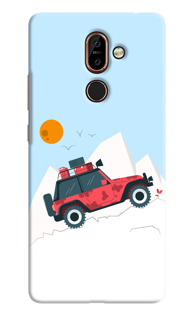 Mountain Trail Beast Nokia 7 Plus Hard Case Back Cover by Casekaro