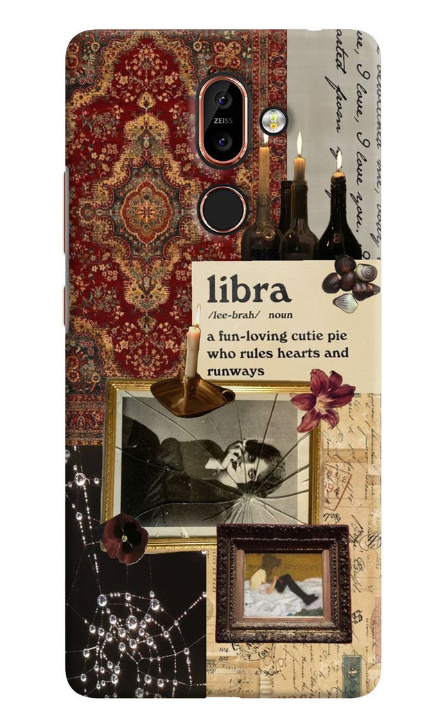 Libra Zodiac Nokia 7 Plus Hard Case Back Cover by Casekaro