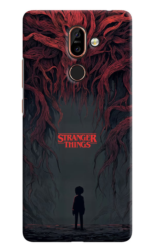 Ordinary Things Dark Side Nokia 7 Plus Hard Case Back Cover by Casekaro
