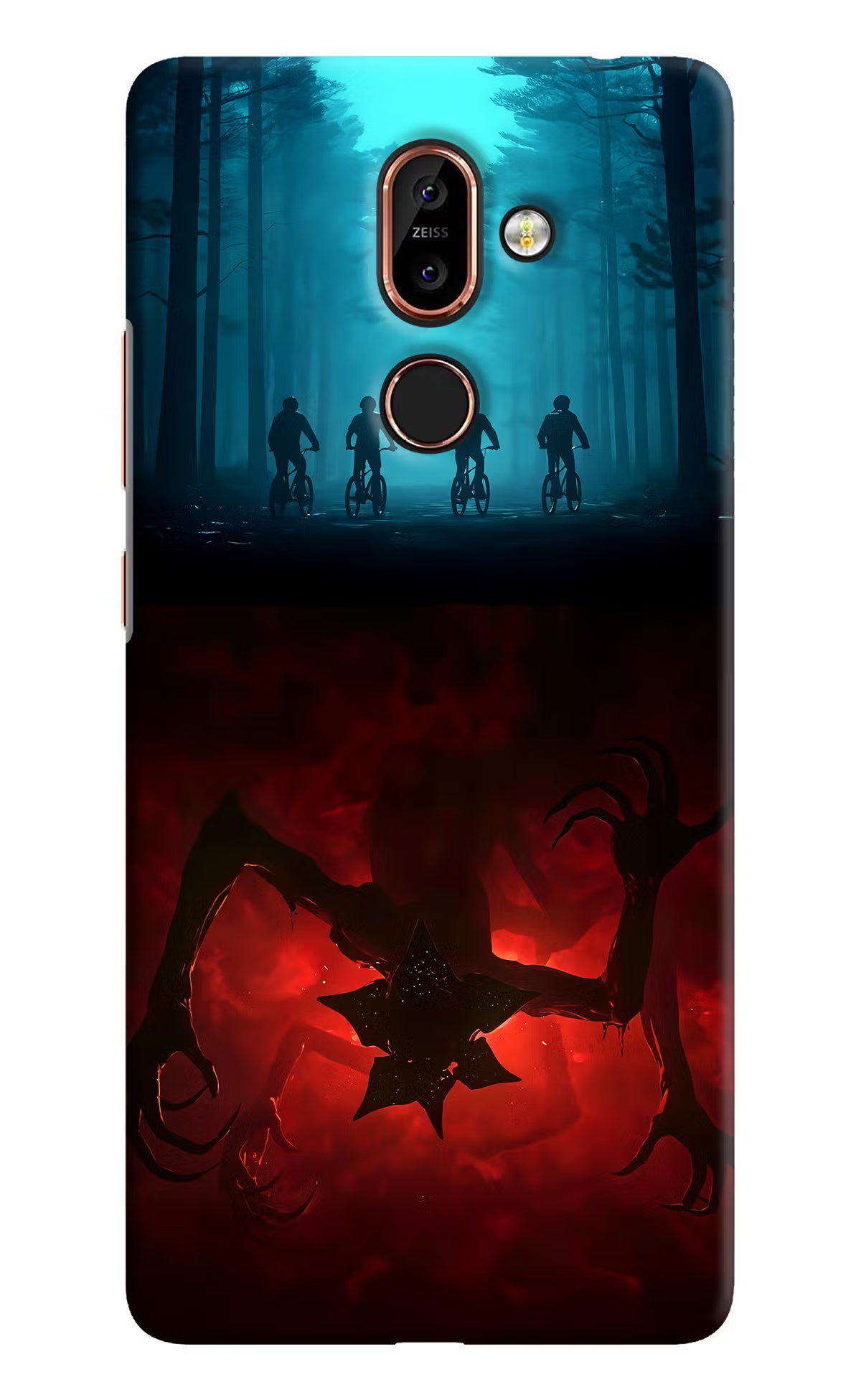 Ordinary Things Downside Up Nokia 7 Plus Hard Case Back Cover by Casekaro