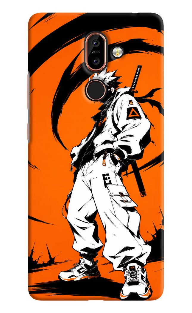 Street Samurai  Nokia 7 Plus Hard Case Back Cover by Casekaro