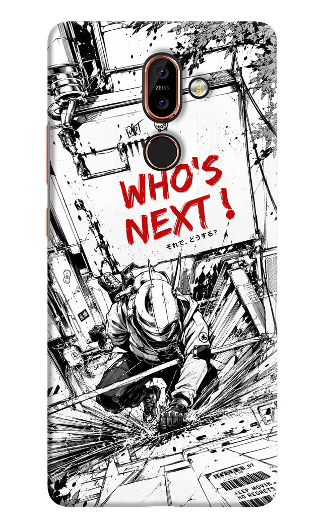 Who's Next Nokia 7 Plus Hard Case Back Cover by Casekaro