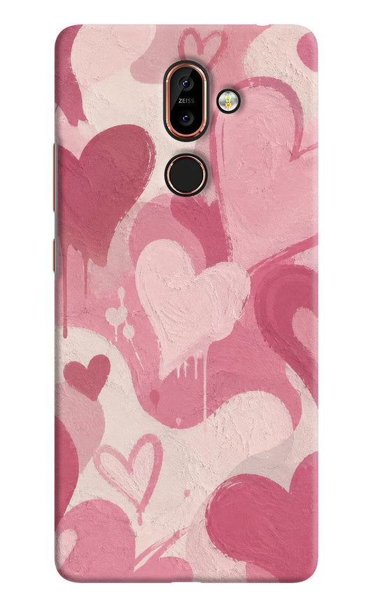 Hearty case Nokia 7 Plus Back Cover