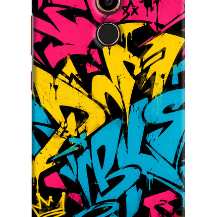 Graffiti Vibe Nokia 7 Plus Hard Case Back Cover by Casekaro
