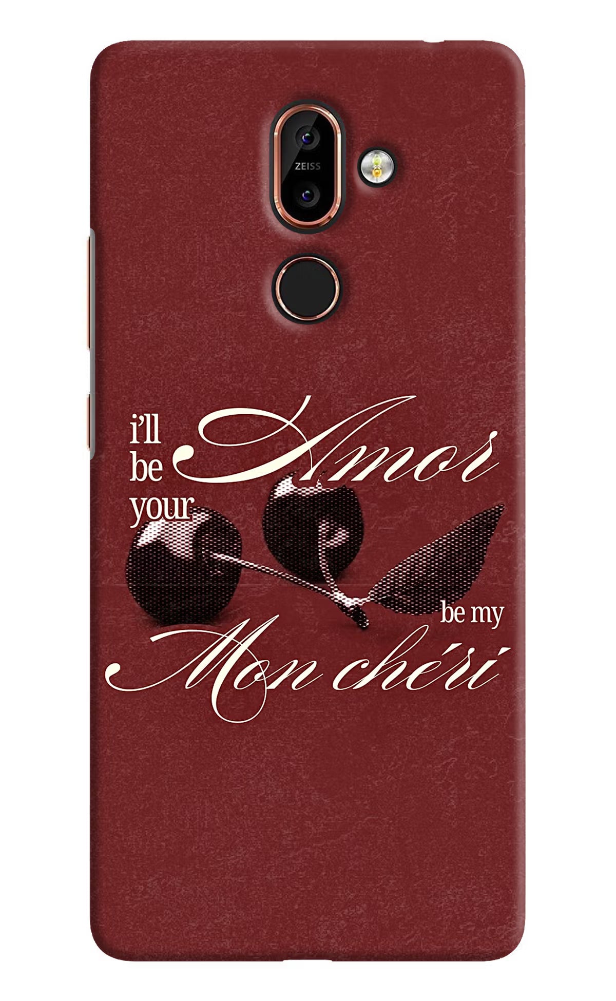 Velvet Cherry Nokia 7 Plus Back Cover
