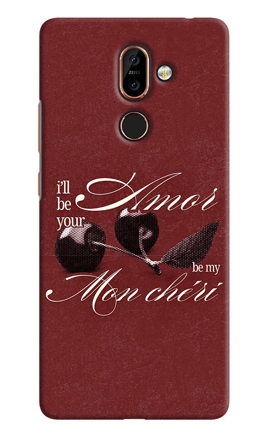 Velvet Cherry Nokia 7 Plus Back Cover