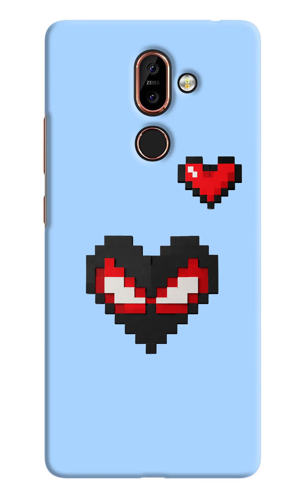Peter Heart Nokia 7 Plus Back Cover