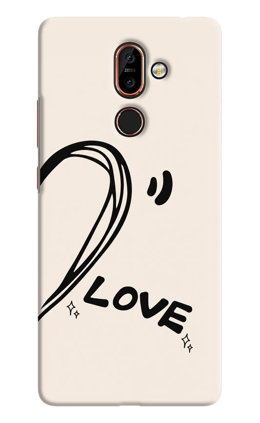 Soul Line Nokia 7 Plus Hard Case Back Cover by Casekaro