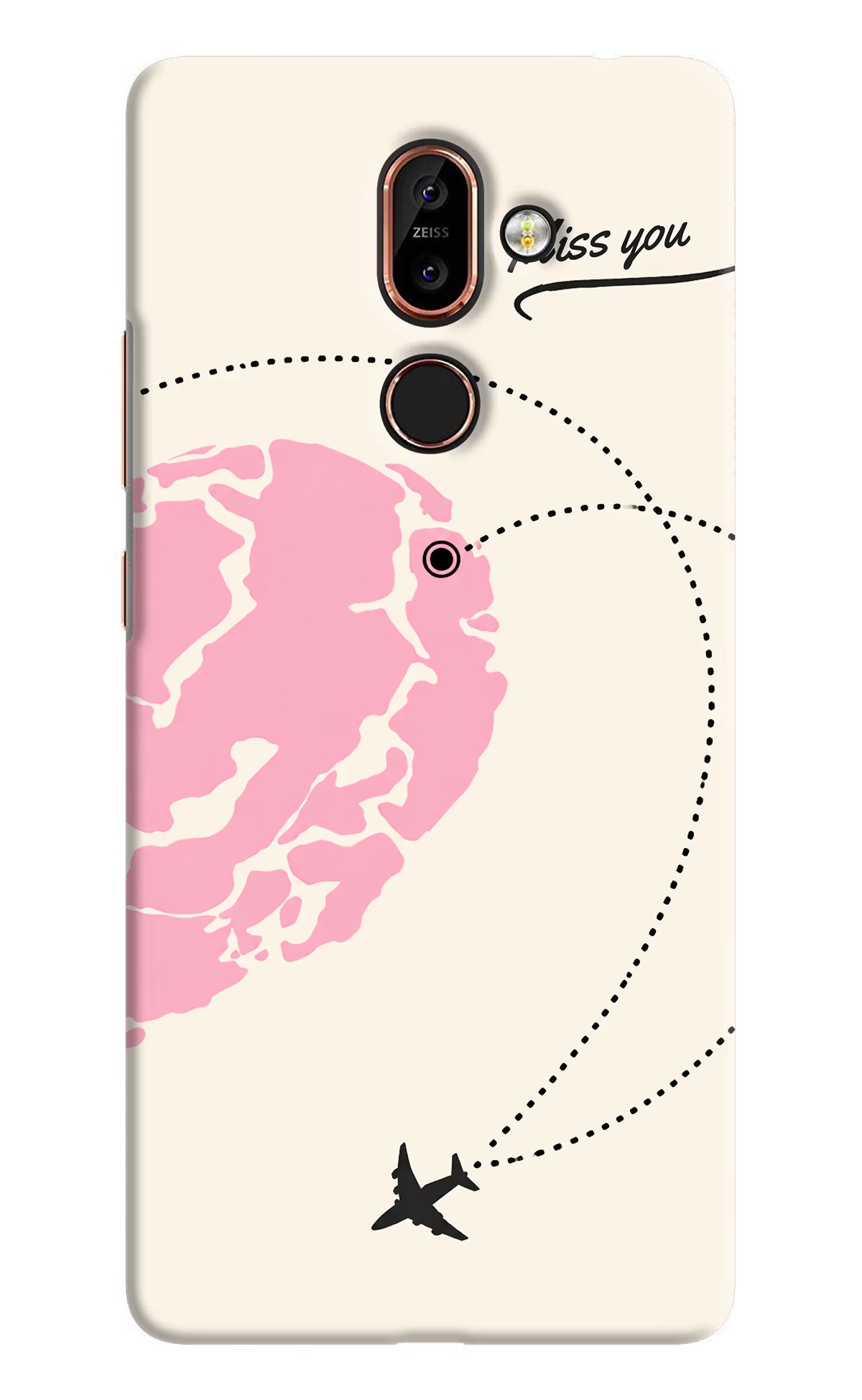 Miss Orbit Nokia 7 Plus Back Cover