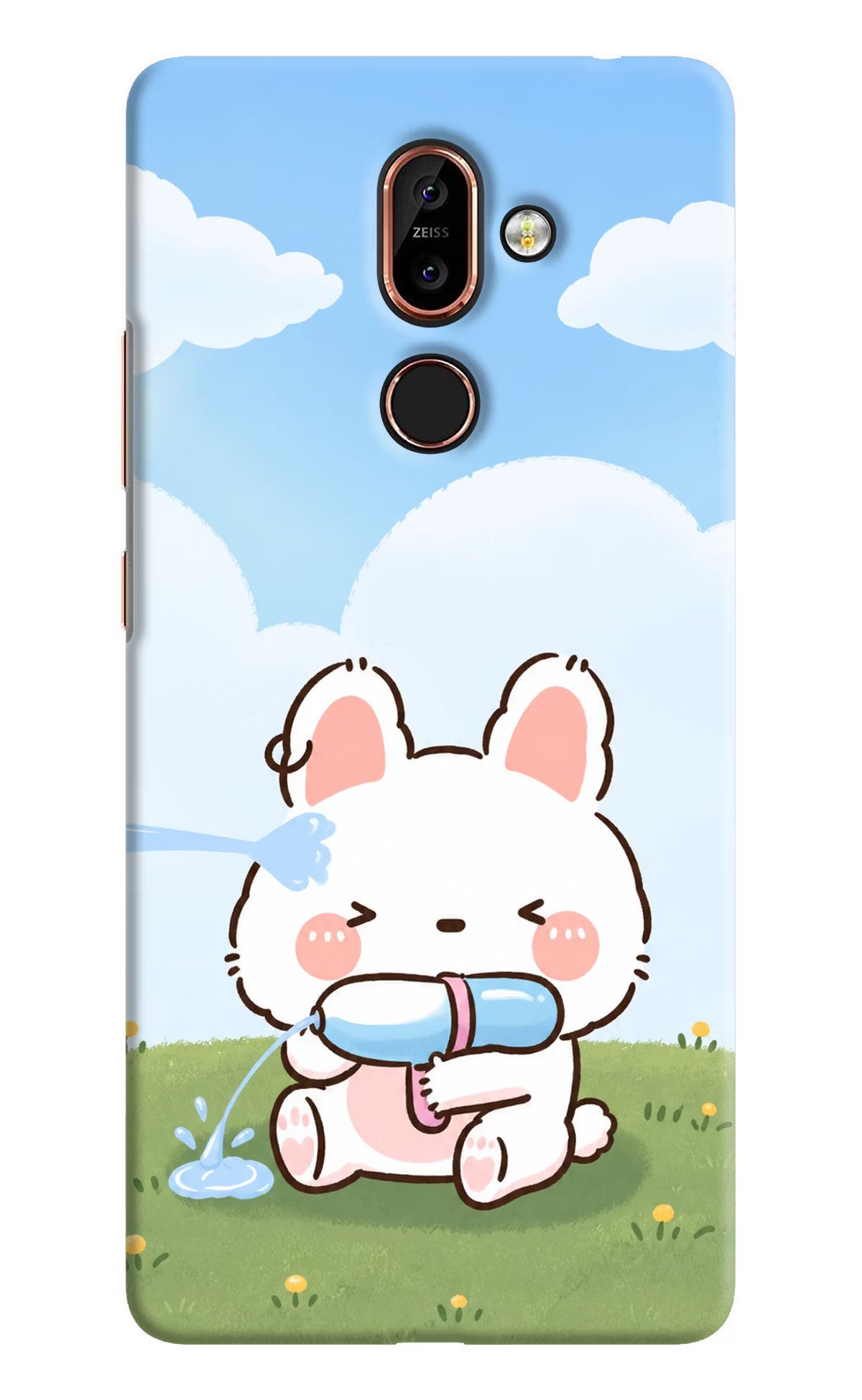 Bunny Treat Nokia 7 Plus Back Cover