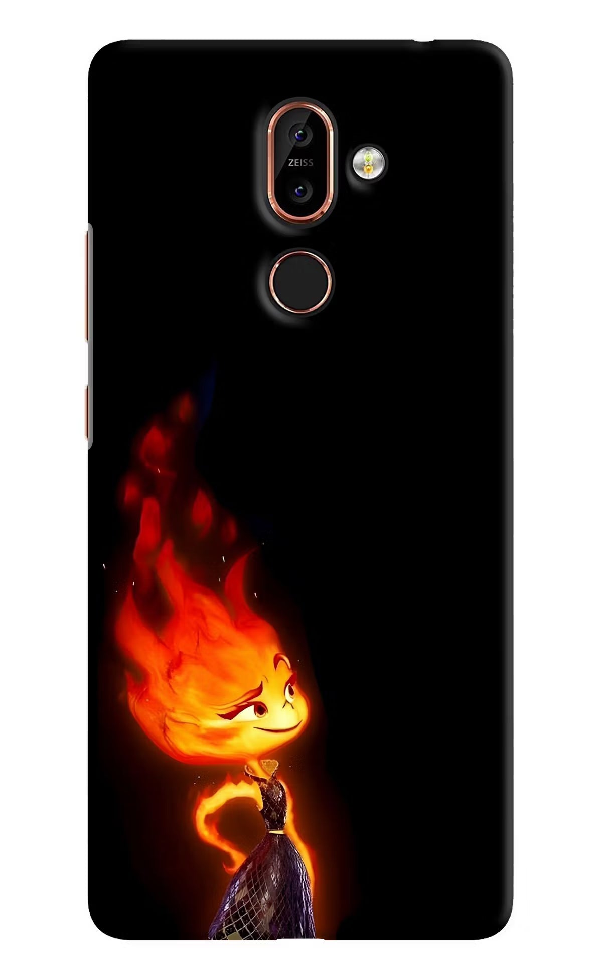 Ember Flame Nokia 7 Plus Back Cover