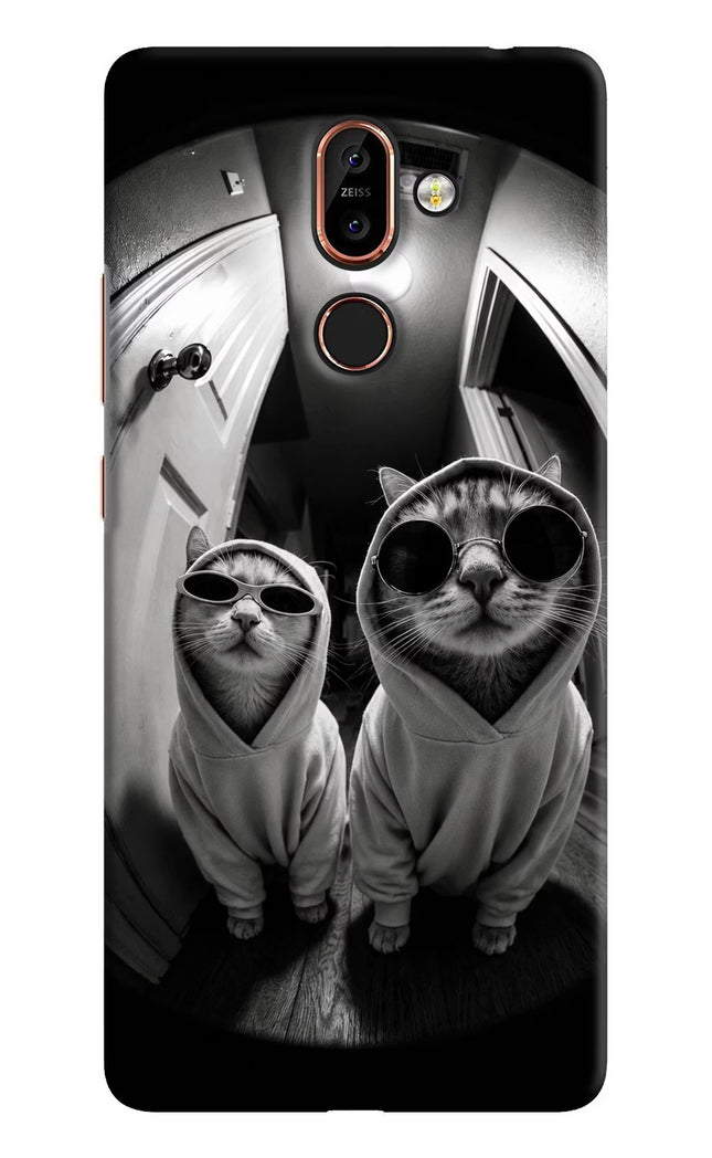 Hood Cats Nokia 7 Plus Hard Case Back Cover by Casekaro