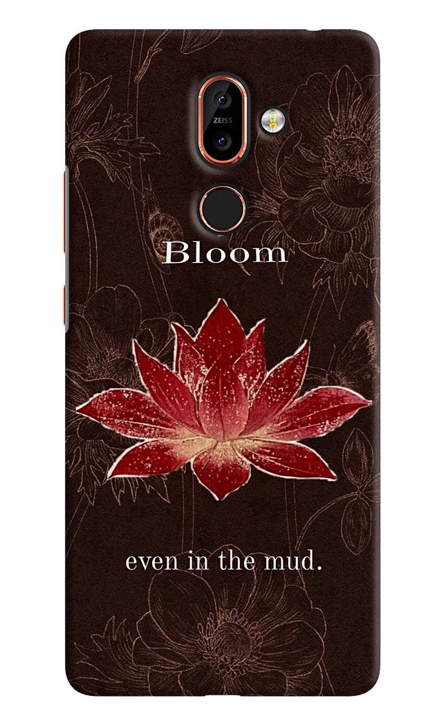 Bloom Nokia 7 Plus Hard Case Back Cover by Casekaro