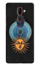 Divine Sun Nokia 7 Plus Hard Case Back Cover by Casekaro