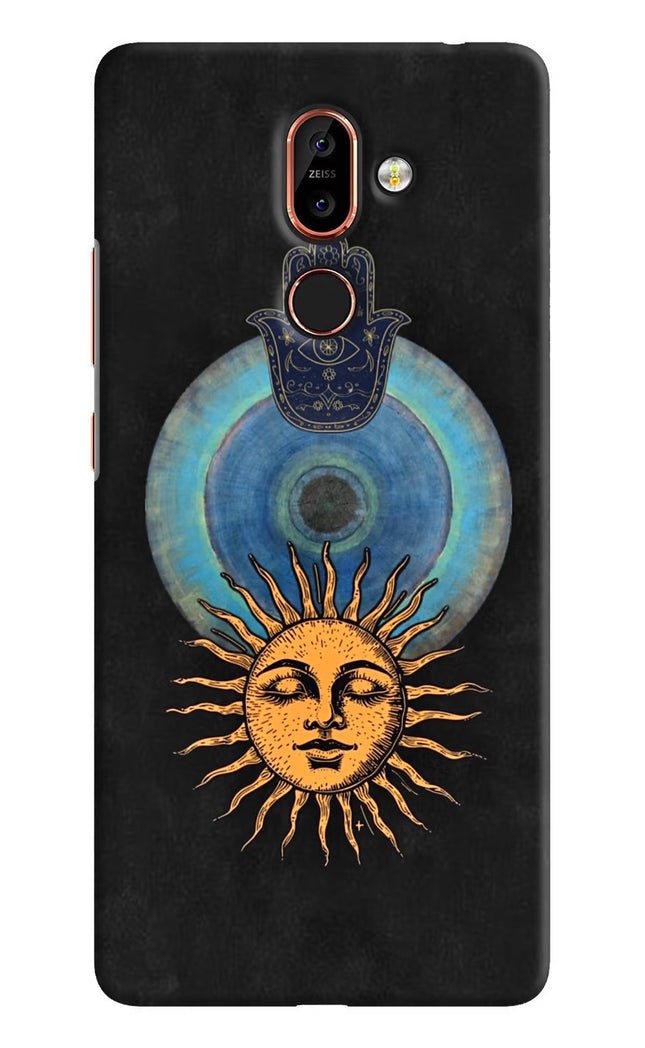 Divine Sun Nokia 7 Plus Hard Case Back Cover by Casekaro