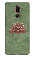 Lotus Grace Nokia 7 Plus Hard Case Back Cover by Casekaro
