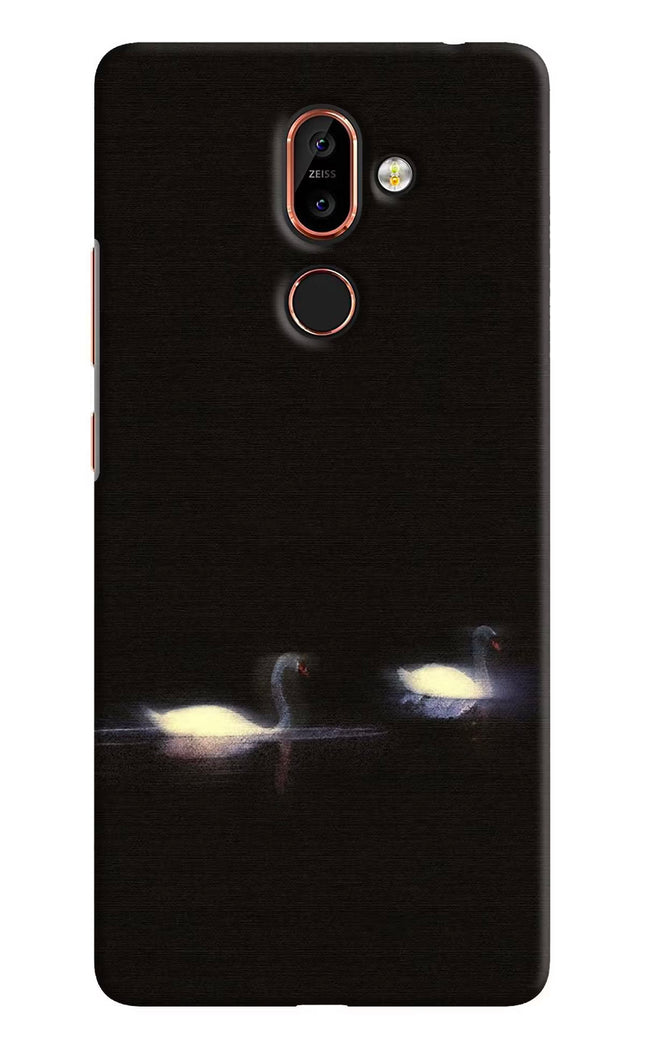 Silent Swans Nokia 7 Plus Hard Case Back Cover by Casekaro
