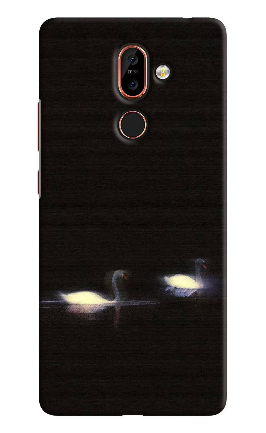 Silent Swans Nokia 7 Plus Back Cover, Hard case