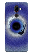 Dark Koi Nokia 7 Plus Hard Case Back Cover by Casekaro