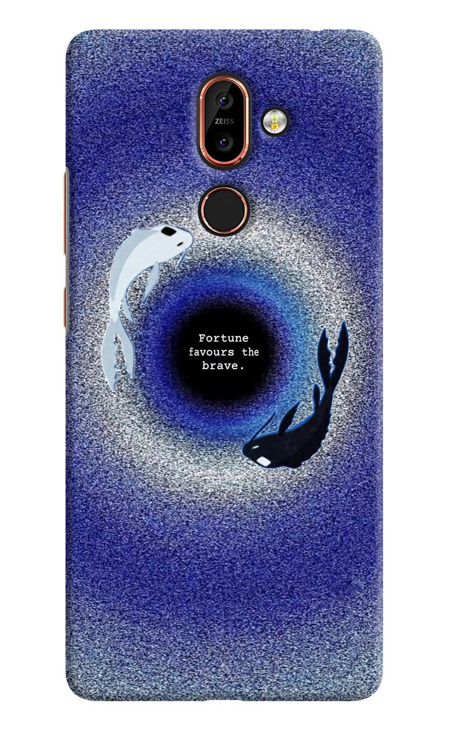 Dark Koi Nokia 7 Plus Back Cover, Hard case