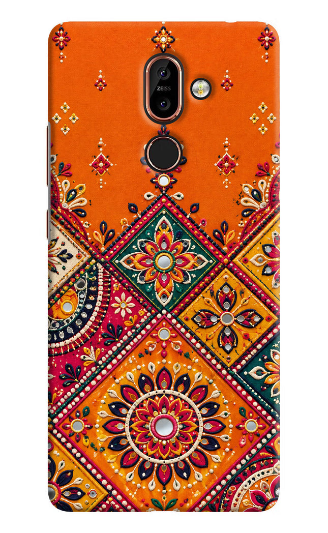 Kutch Glow Nokia 7 Plus Hard Case Back Cover by Casekaro