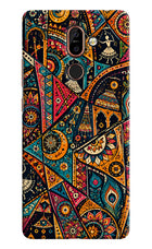 Folk Print Nokia 7 Plus Back Cover