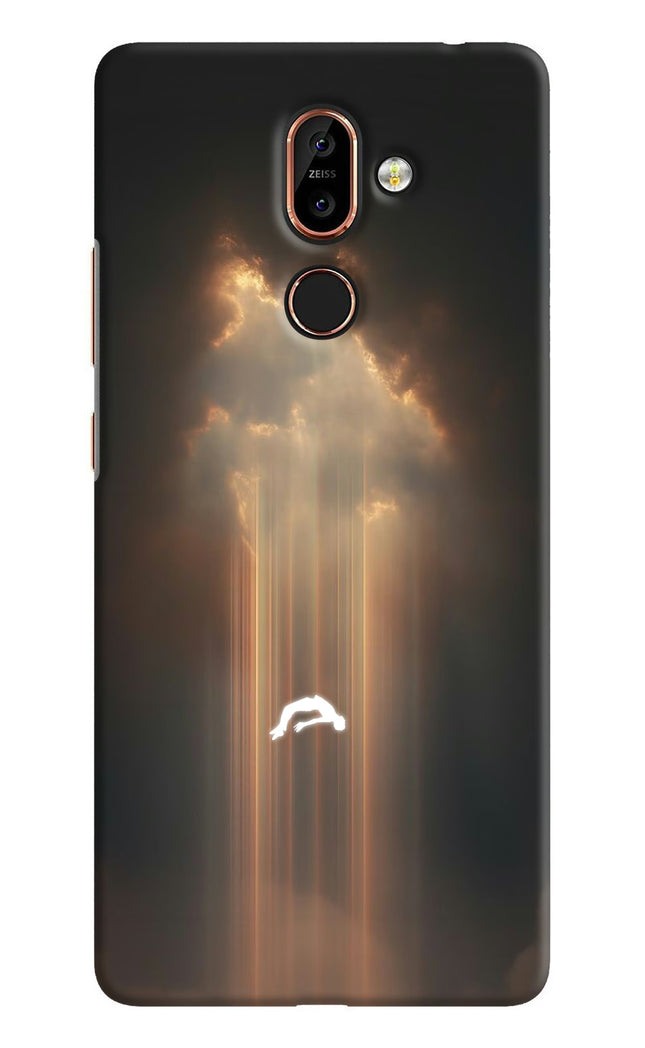 Heavenly Beam Nokia 7 Plus Hard Case Back Cover by Casekaro