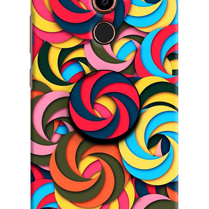 Spiral Pattern Nokia 7 Plus Pop Case by Casekaro