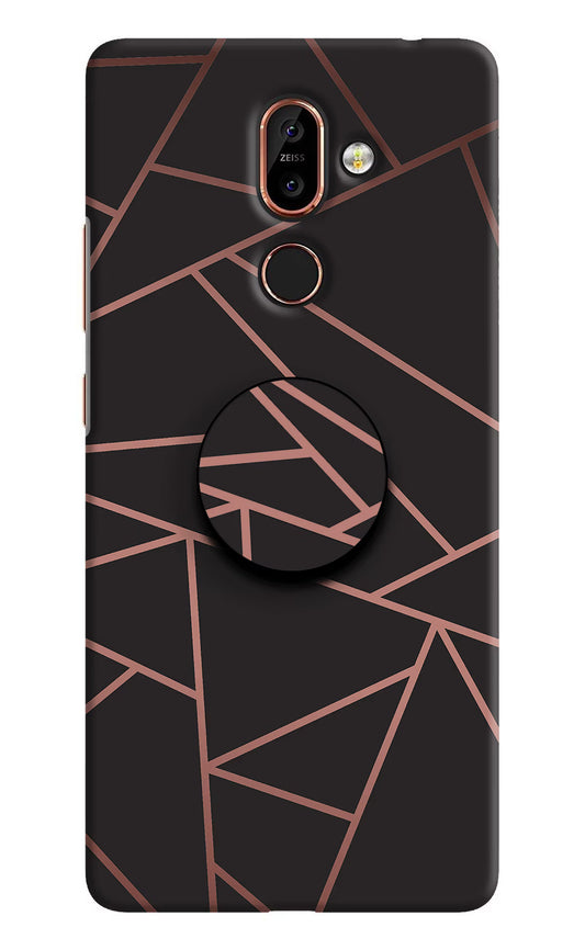 Geometric Pattern Nokia 7 Plus Pop Case by Casekaro